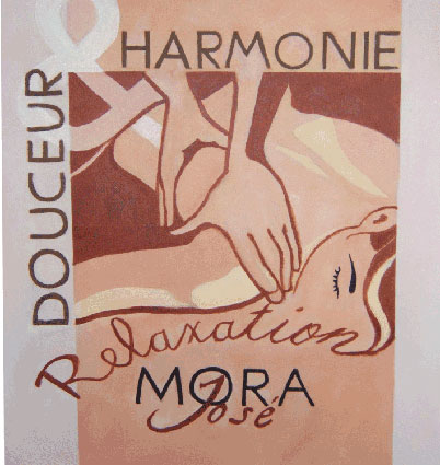tableau salon de massage