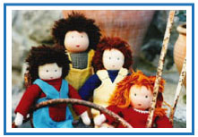 Poupée Waldorf et Steiner